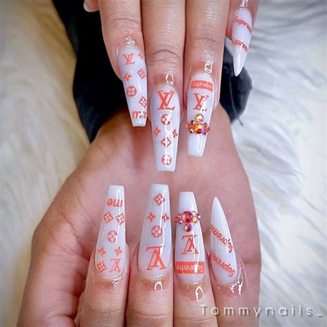 louis vuitton nail foil|new louis vuitton nails.